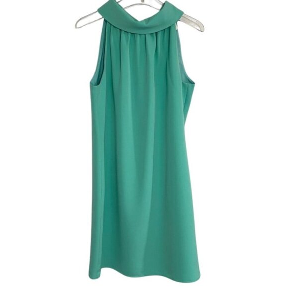 Sail to Sable Button-Back Cowl Neck Shift Dress – Size Medium - Picture 5 of 7